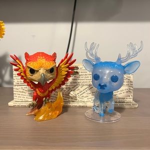 Funko Harry Potter Fawkes Harry’s Patronus Hogwarts Dumbledore Funko Pop